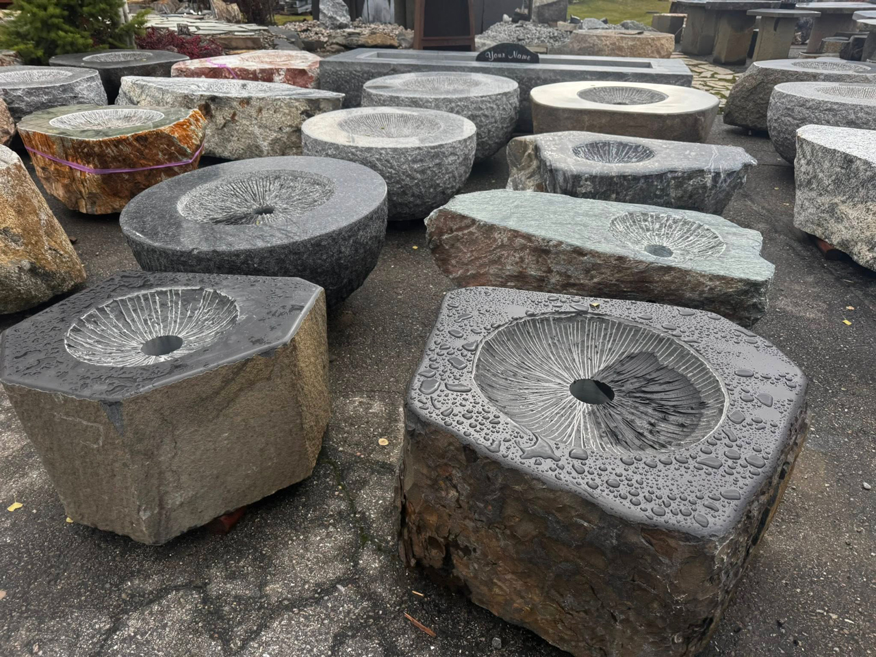 custom outdoor stone fountains - deezrocks - Premium Stone Water Feature Design in Cle Elum, Washington and Clark Fork, Idaho
