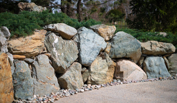 Large Landscaping Rocks - Custom Boulder Retaining Wall Design and Delivery - DeezRocks - Cle Elum, WA and Clark Fork, ID