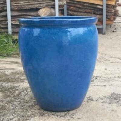 blue-ceramic-pot-for-plants---deezrocks
