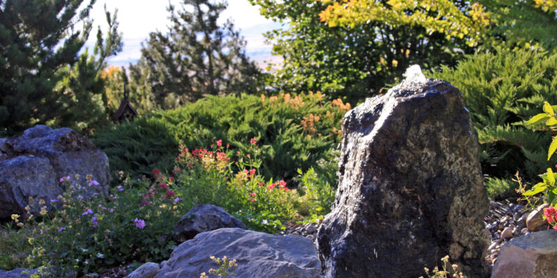 Premium Stone Custom Water Feature - DeezRocks - Washington Idaho