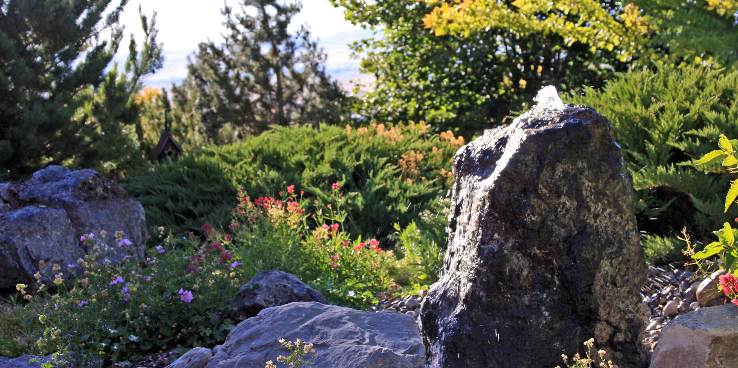 Premium Stone Custom Water Feature - DeezRocks - Washington Idaho