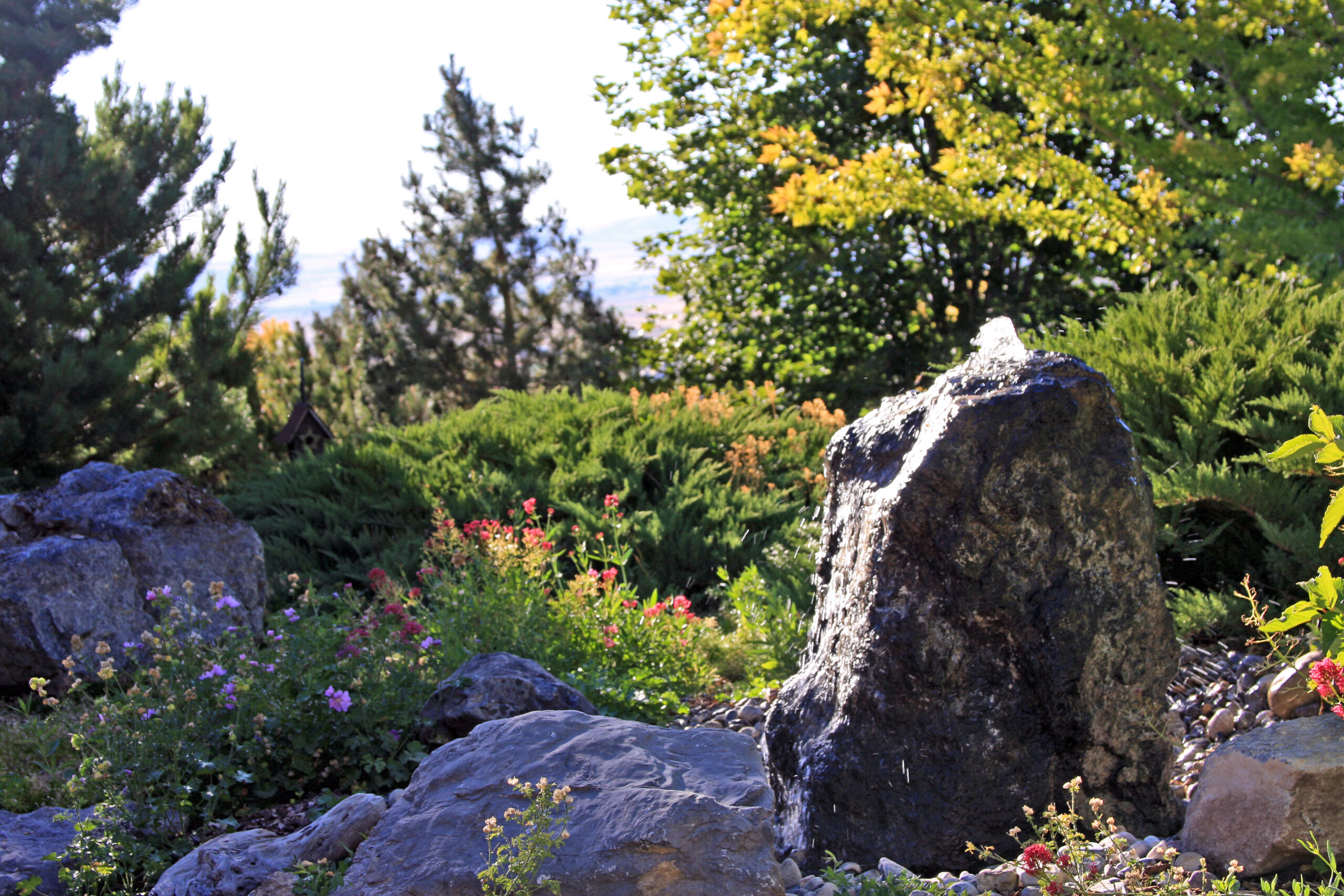 What a Stone Water Feature Does for Your Yard
