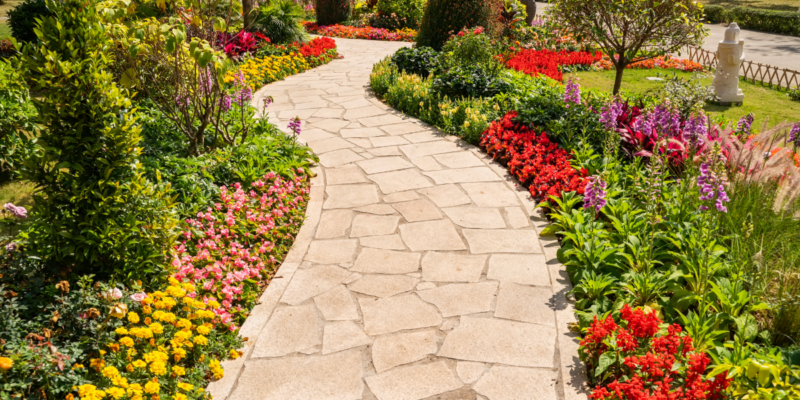 Flagstone Walkway Pavers - Custom Natural Stone Walkways and Pathways - DeezRocks Cle Elum, WA and Clark Fork, ID