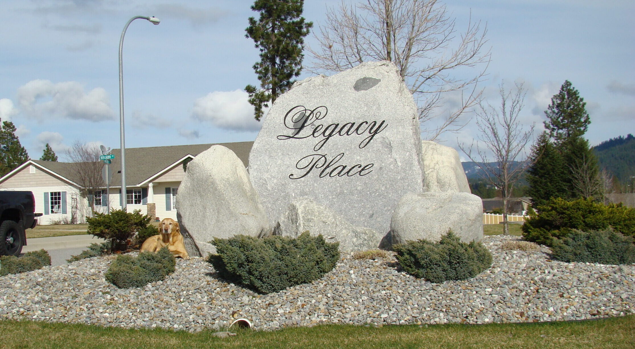Custom Engraved Stone Sign on Boulder - DeezRocks - Clark Fork, ID and Cle Elum, WA